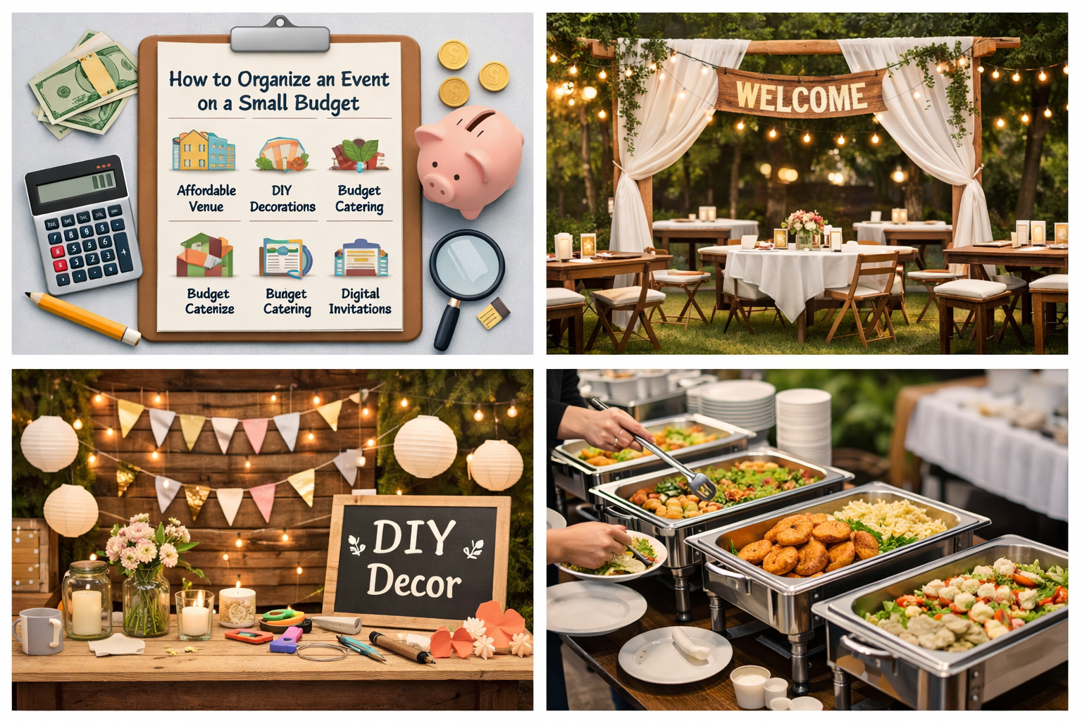 How to Organize an Event on a Small Budget